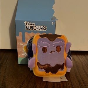 Disney Munchlings Purple and Orange Plush